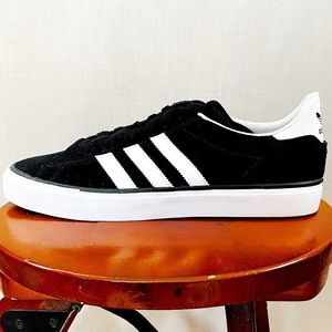 adidas Skateboarding Black Campus Vulc Shoes 9